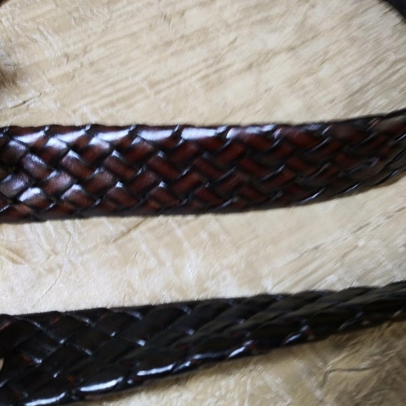 ❗SALE ❗NWT Tassa Elba Reversible Leather Belt 38 - Picture 2 of 5